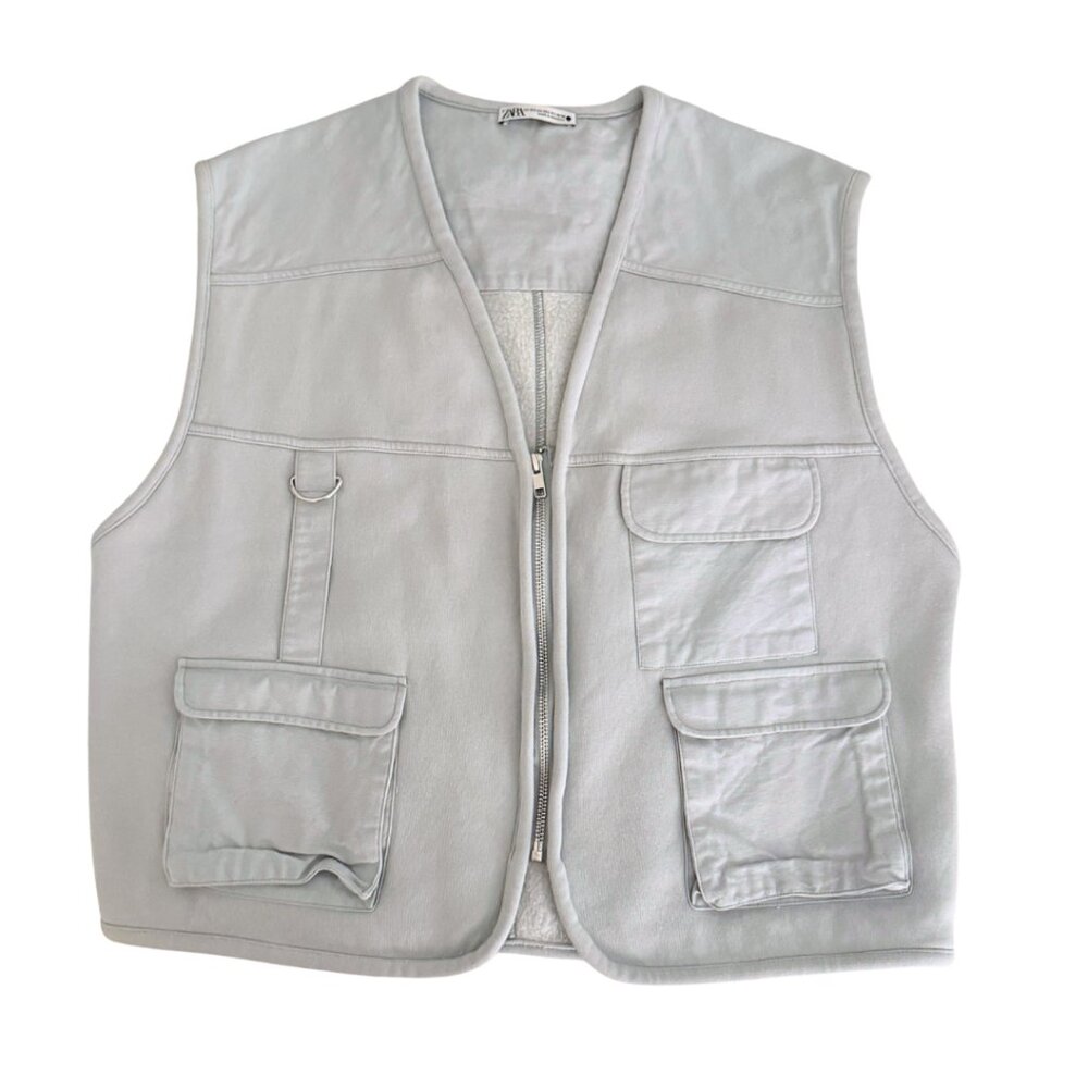 ZARA - Light blue vest